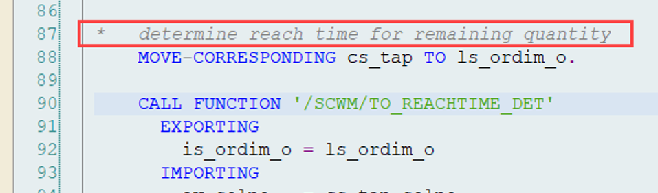 SAP EWM Latest Start Date LSD_23